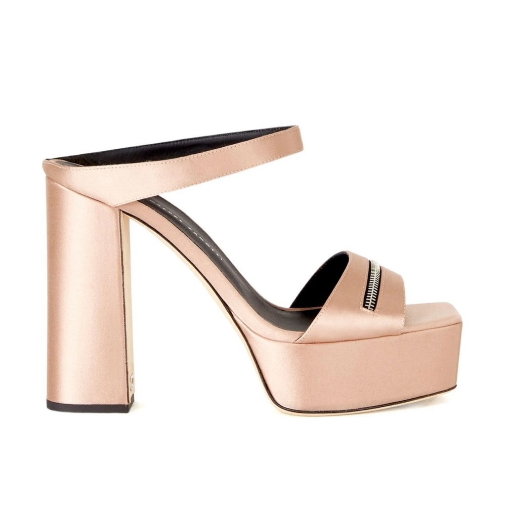 Giuseppe Zanotti Rose Gold Platform Heels